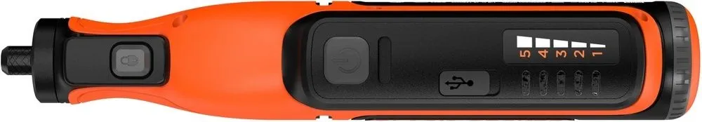 מולטילוק נטען כולל 48 אביזרים Black+Decker BCRT8IK-KJ
