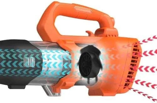 מפוח אוויר נטען כולל סוללת 2.0Ah ומטען Black+Decker BCBL200L-QW 18V