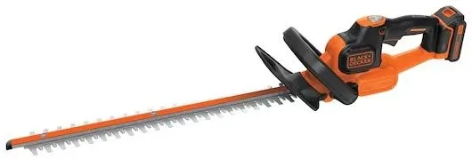 גוזם גדר נטען 50 ס"מ כולל סוללת 2.0Ah ומטען Black+Decker GTC18502PC-QW 18V