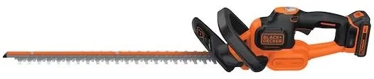גוזם גדר נטען 50 ס"מ כולל סוללת 2.0Ah ומטען Black+Decker GTC18502PC-QW 18V