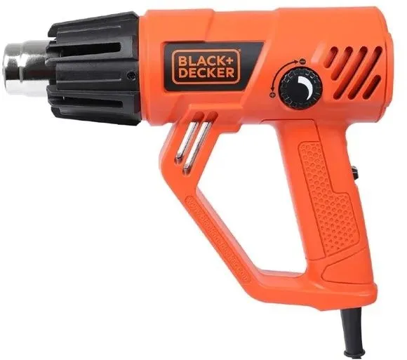 אקדח חום כולל חמישה אביזרים Black+Decker KX2001K-QS 2000W
