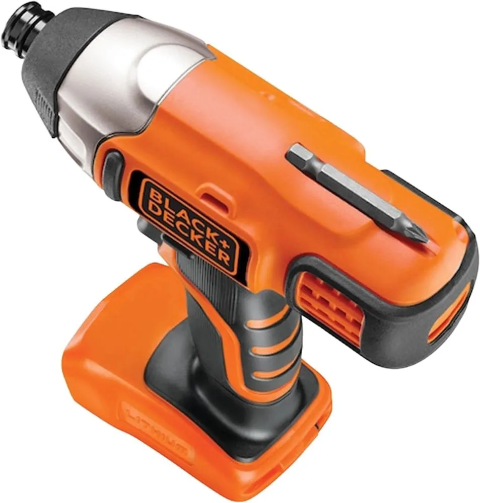 מברגת אימפקט חשמלית נטענת Black+Decker BDCIM18N-XJ 18V – גוף בלבד