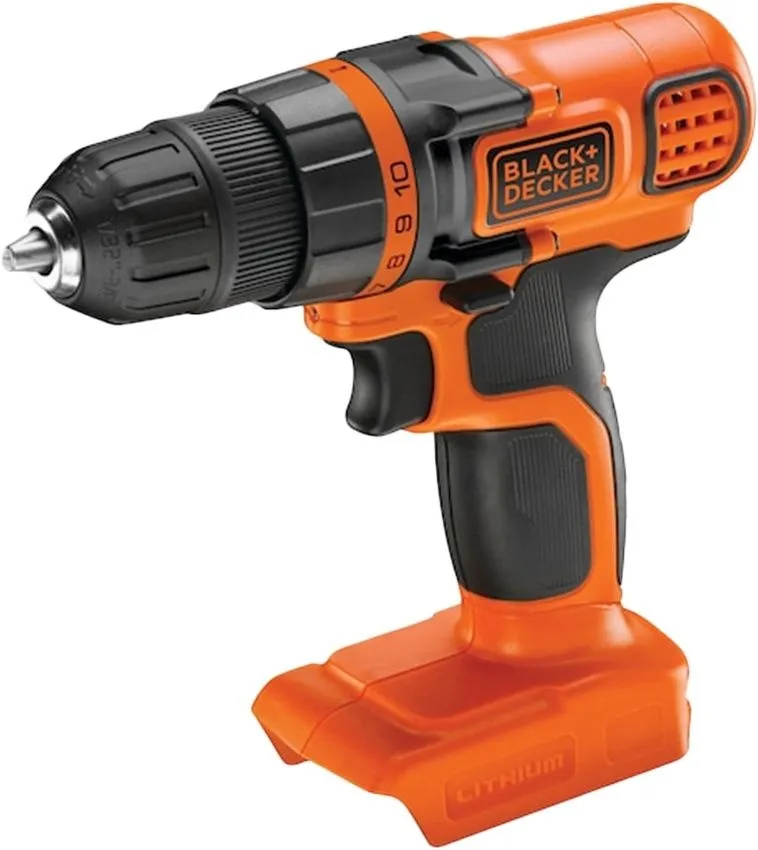מברגה חשמלית נטענת Black+Decker BCDDD18N-XJ 18V – גוף בלבד