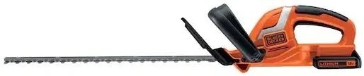 גוזם גדר נטען 45 ס"מ כולל סוללת 2.0Ah ומטען Black+Decker GTC1845L20-QW 18V
