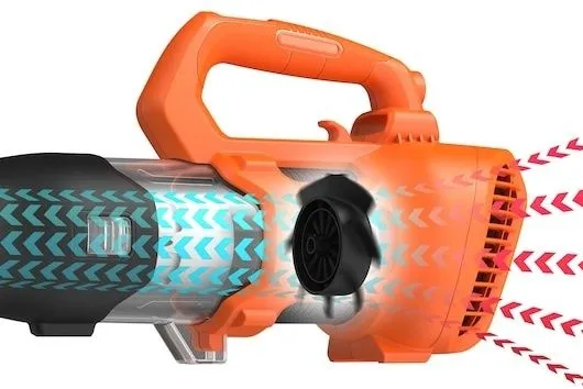 מפוח אוויר חשמלי Black+Decker BEBL185-QS 1850W