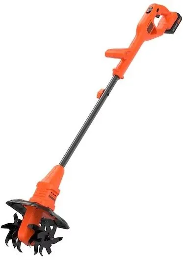מעדר חשמלי נטען כולל סוללת 2.0Ah ומטען Black+Decker BETL1820L-GB 18V