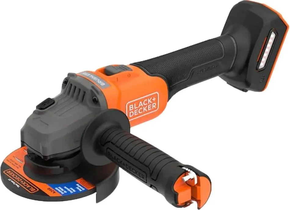 משחזת זווית חשמלית נטענת Black+Decker BCG6L8N-XJ 18V