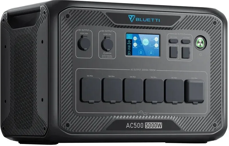 תחנת כוח ניידת 5000W דגם AC500 מבית Bluetti