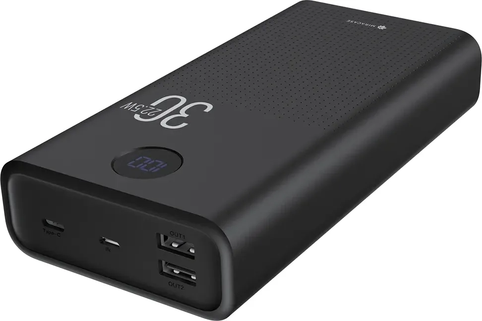 מטען נייד/סוללת גיבוי Miracase MPB30PD22.5W 30000mAh