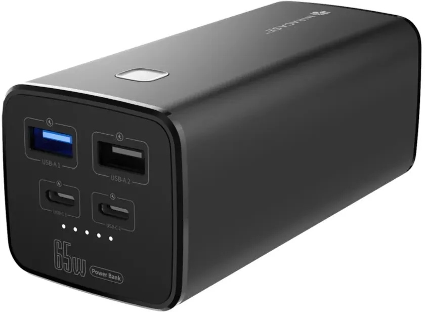מטען נייד/סוללת גיבוי Miracase MPB2065W 20000mAh – בצבע שחור