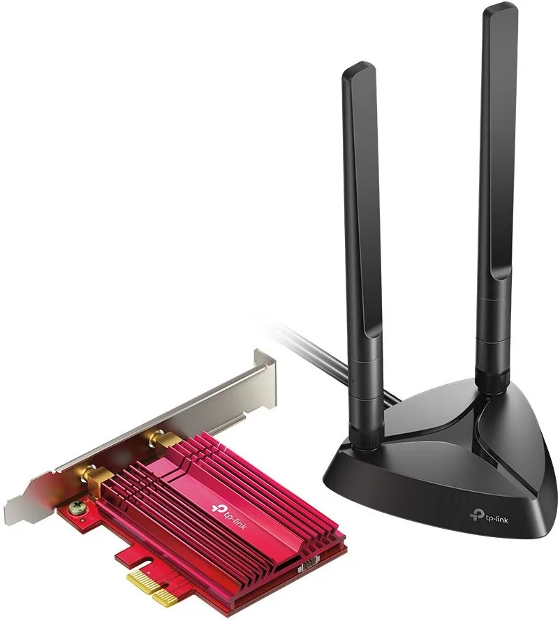 מתאם רשת אלחוטי TP-Link AX3000 WiFi 6 Bluetooth 5.0 PCIe Archer TX3000E