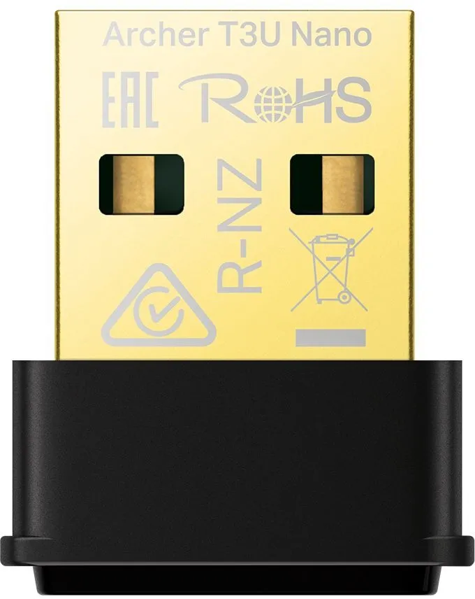 כרטיס רשת אלחוטי TP-Link AC1300 ARCHER T3U Nano