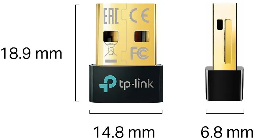 כרטיס רשת אלחוטי TP-Link UB500 Bluetooth 5.4 Nano USB Adapter