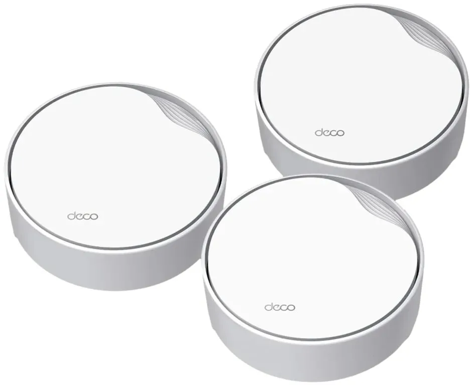 ‏נקודת גישה TP-Link Deco X50 PoE AX3000 – חבילת 3 יחידות