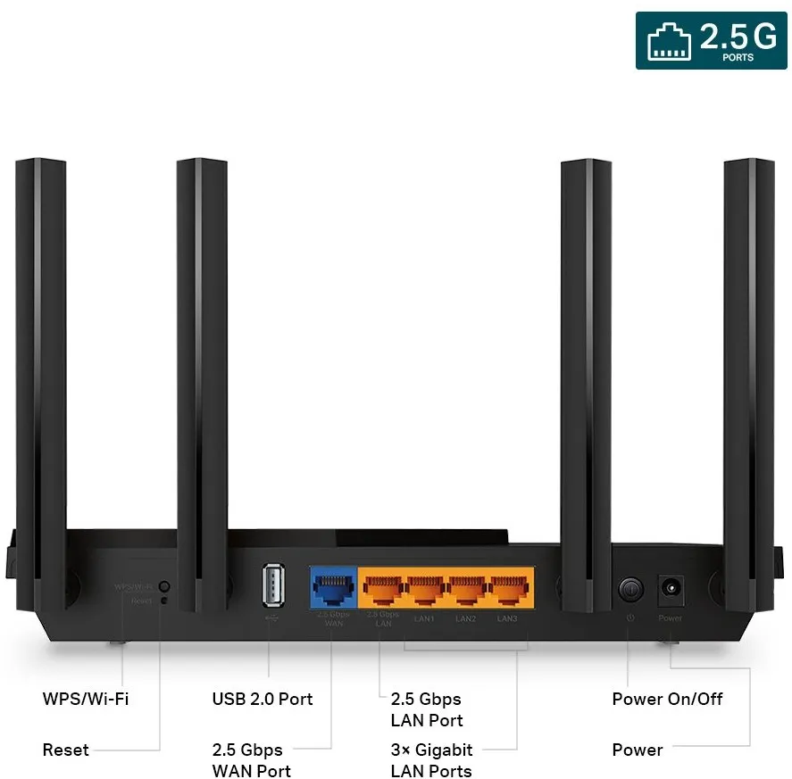 נתב TP-Link AX3000 AX55 Pro Wi-Fi 6