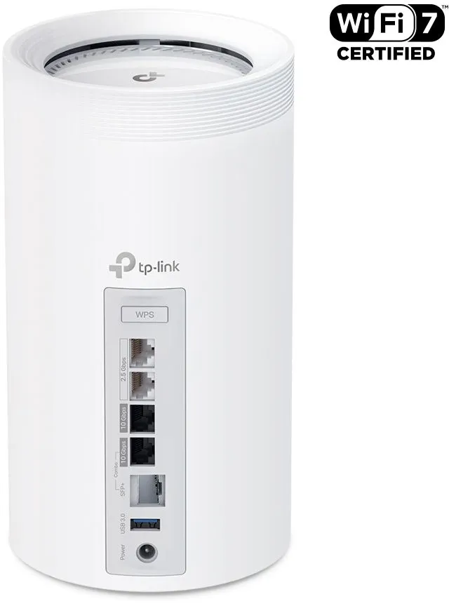ראוטר TP-Link BE19000 Whole Home Mesh Wi-Fi 7 System Deco BE85 – שתי יחידות