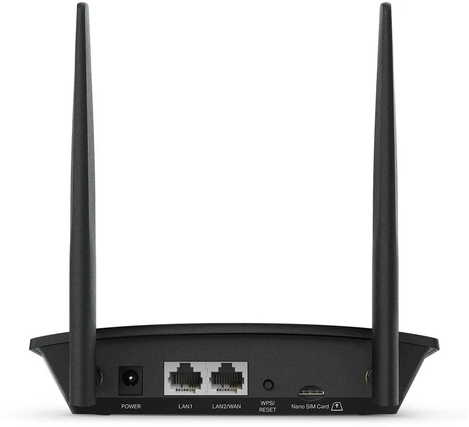 ראוטר סלולרי TP-Link TL-MR100 4G LTE 300Mbps