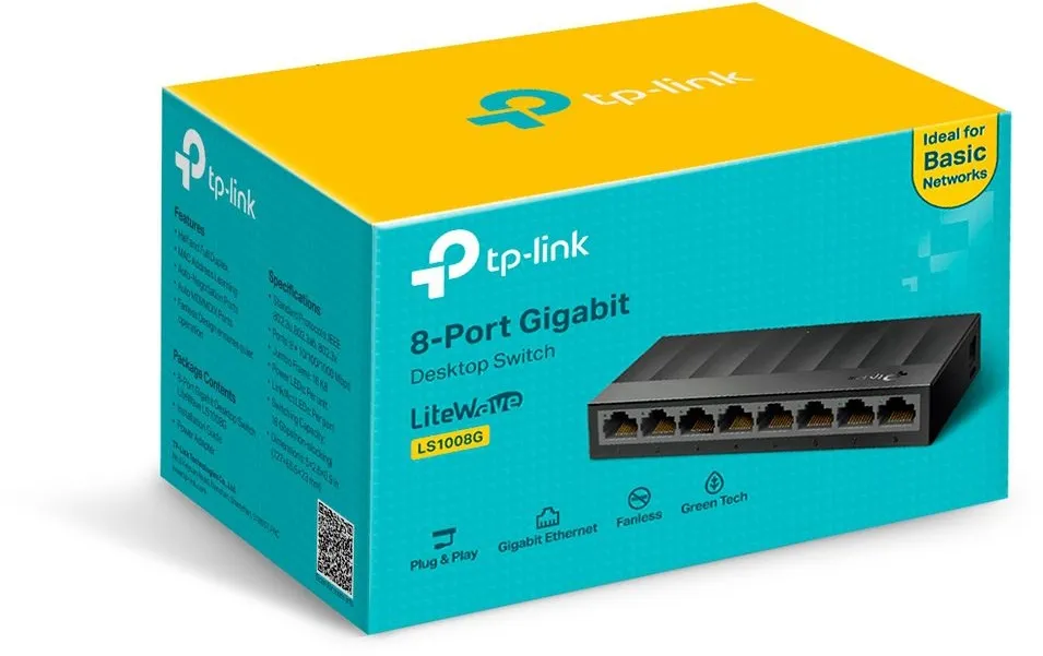 מתג TP-Link TL-SF1016D 16 Ports 10/100Mbps
