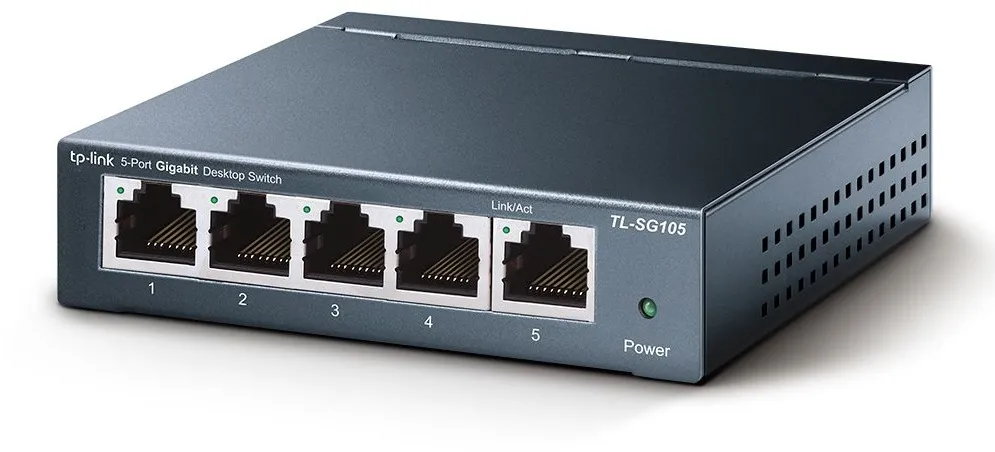 רכזת רשת TP-Link TL-SG105 5 Ports Gigabit 10/100/1000Mbps