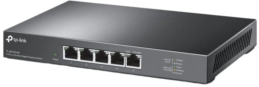 מתג TP-Link TL-SG105-M2 עם 5 יציאות