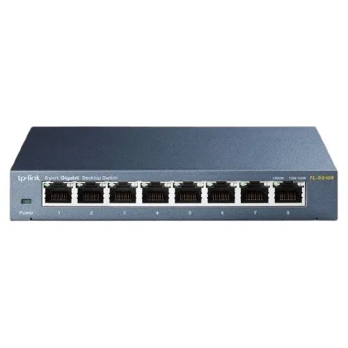 מתג TP-Link SG108 עם 8 יציאות