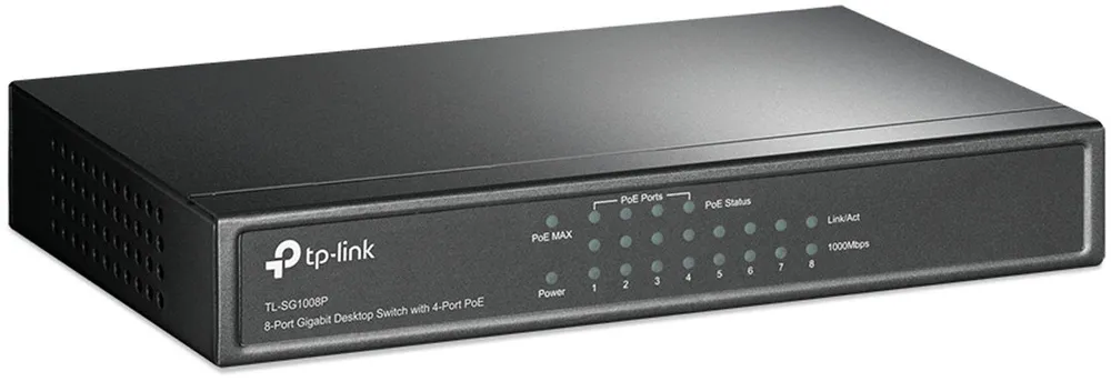 רכזת רשת/מתג TP-Link TL-SG1008P