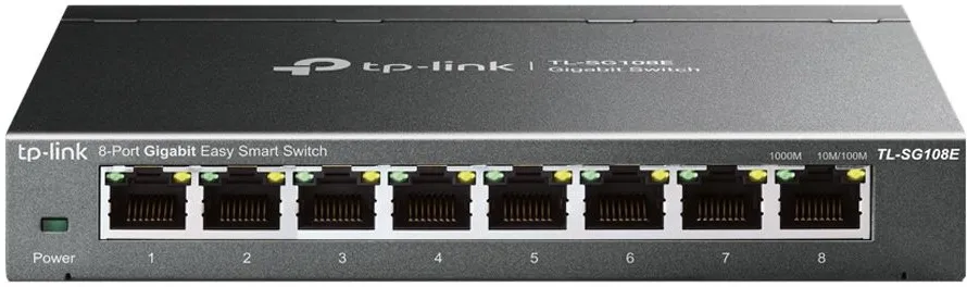 מתג חכם TP-Link 8 Ports Gigabit TL-SG108E Easy