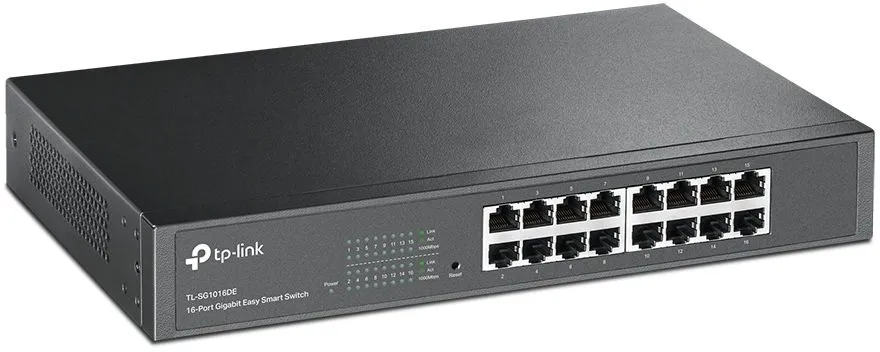 מתג חכם TP-Link 16 Ports Gigabit TL-SG1016DE Easy