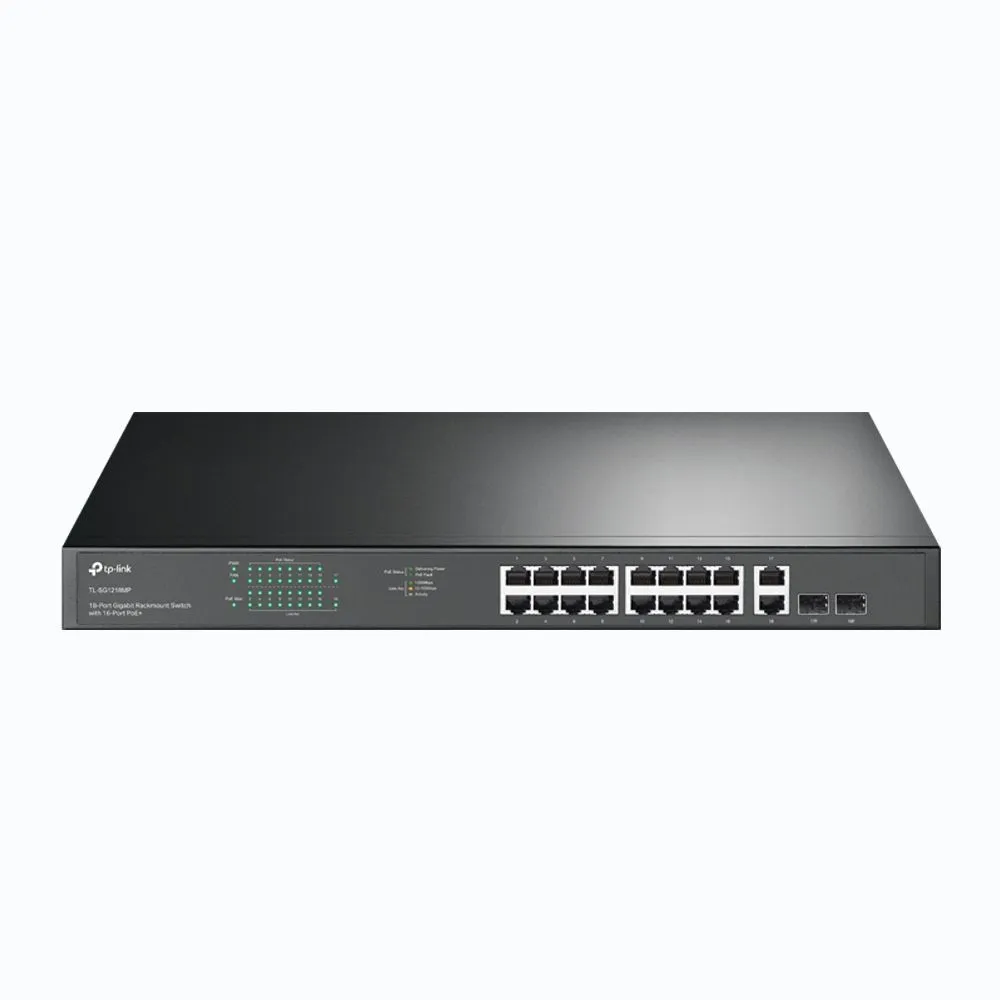 רכזת רשת / ממתג 18 פורטים TP-Link TL-SG1218MP