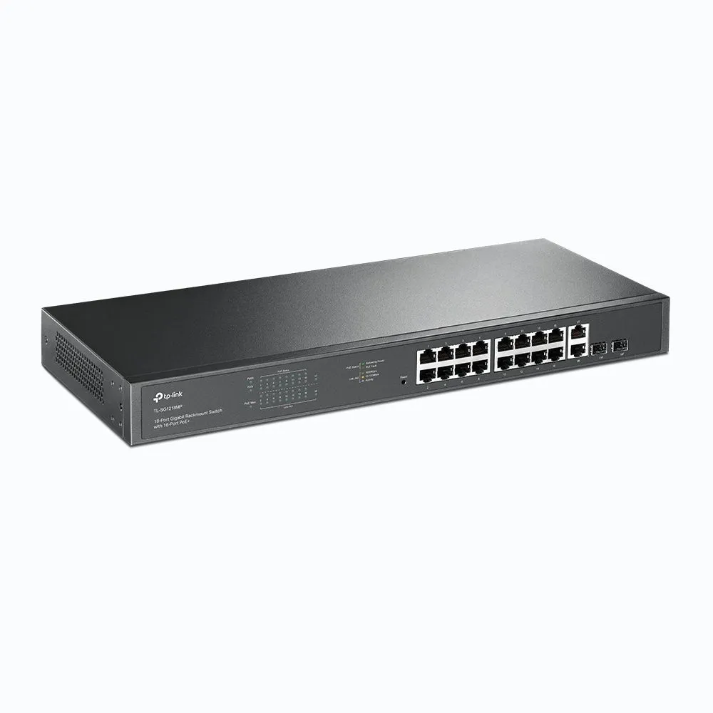 רכזת רשת / ממתג 18 פורטים TP-Link TL-SG1218MP
