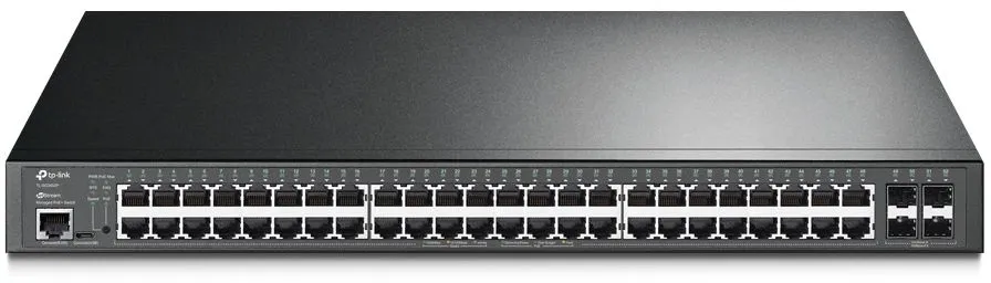 מתג +PoE מנוהל 52 פורטים TP-Link TL-SG3452P