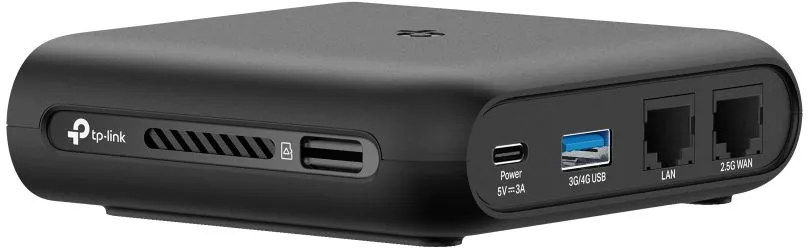 ראוטר נייד Wi-Fi 6 AX3000 עם חיבור 2.5G, תמיכת VPN וגיבוי סלולרי TP-Link TL-WR3002X