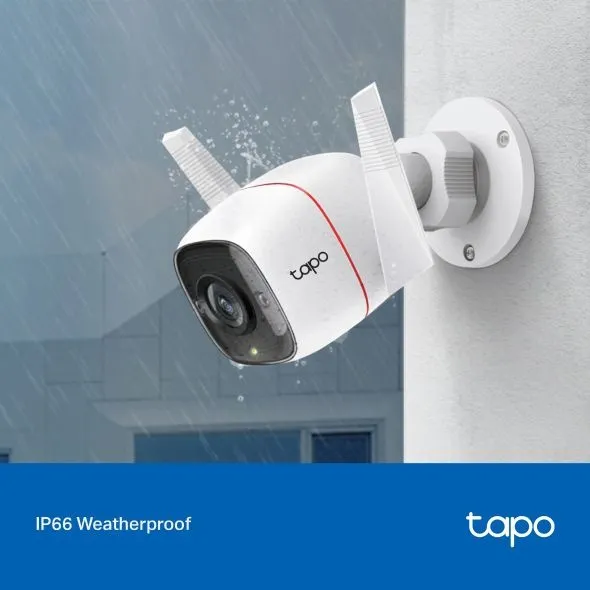 מצלמת אבטחה אלחוטית TP-Link Outdoor Security Tapo C310