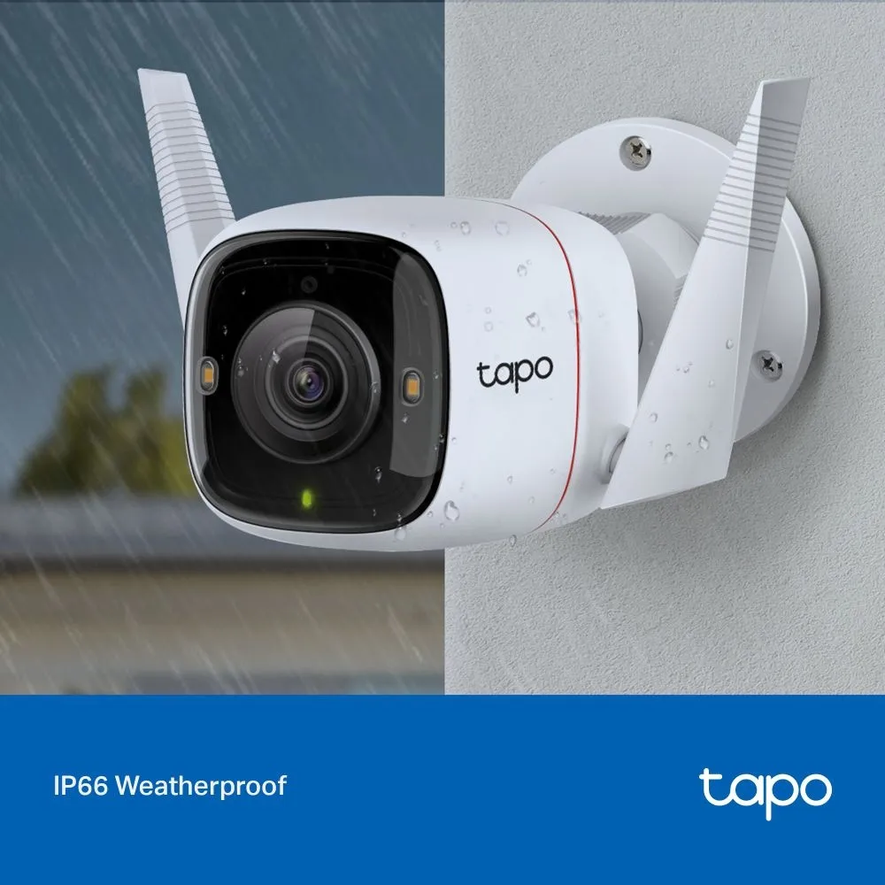 מצלמת אבטחה אלחוטית TP-Link Tapo C320WS 2K QHD
