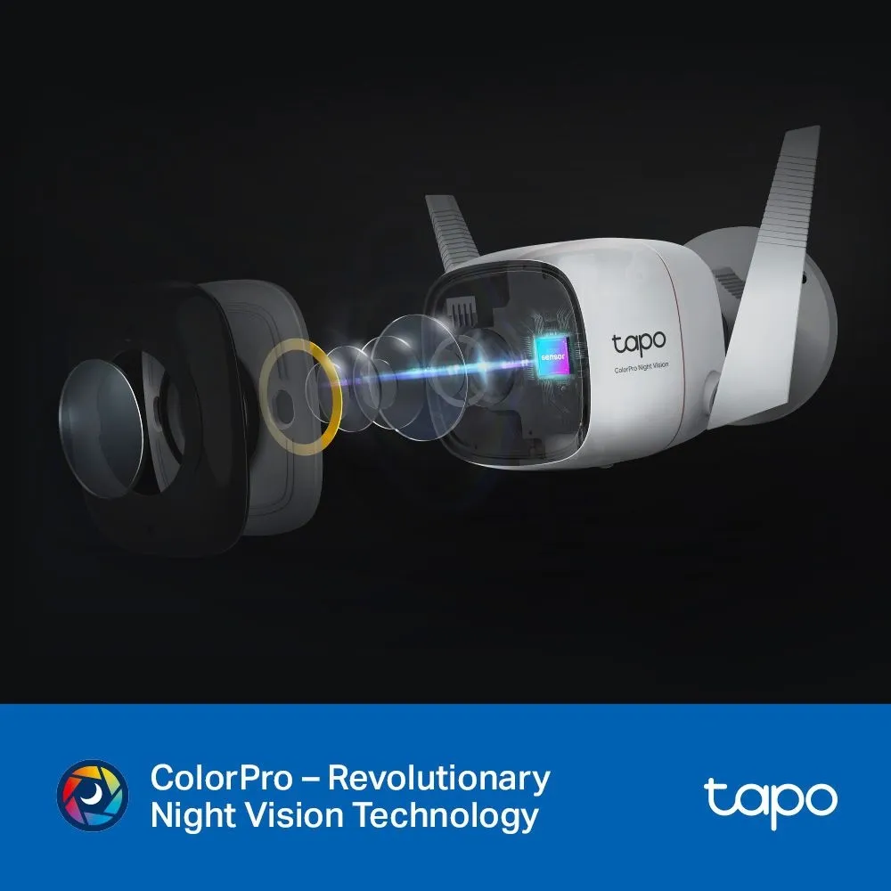 מצלמת אבטחה אלחוטית TP-Link Tapo C325WB 2K QHD