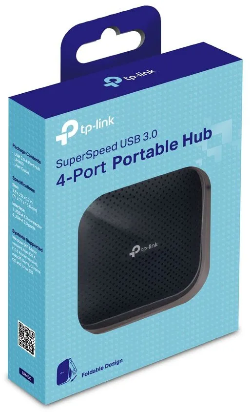 מפצל TP-Link USB 3.0 4-Port UH400