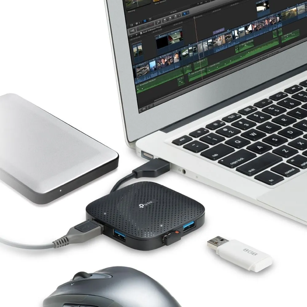 מפצל TP-Link USB 3.0 4-Port UH400