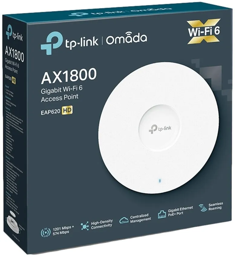 נקודת גישה TP-Link EAP620HD AX1800 1200Mbps