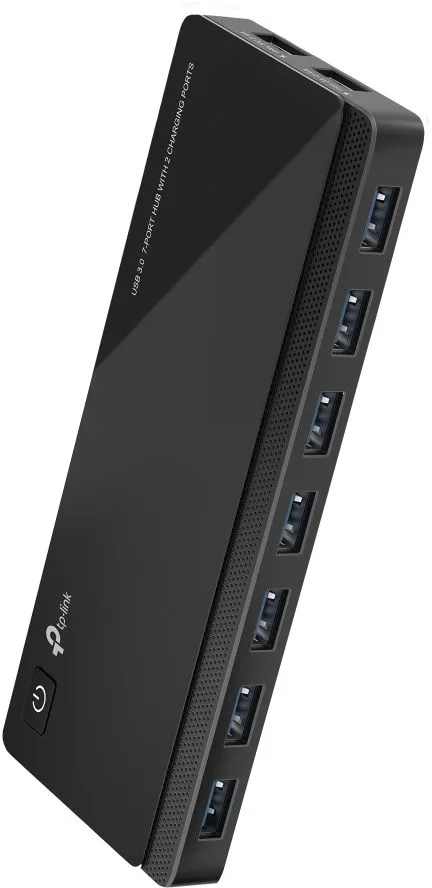 מפצל USB 3.0 עם 7 פורטים ו-2 לטעינה TP-Link UH720