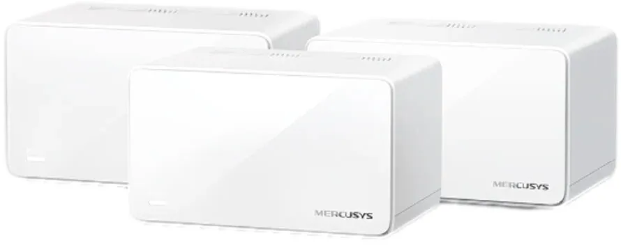 ראוטר.נקודת גישה Mercusys AX6000 Whole Home Mesh WiFi 6 System Halo H90X – (3 יחידות)
