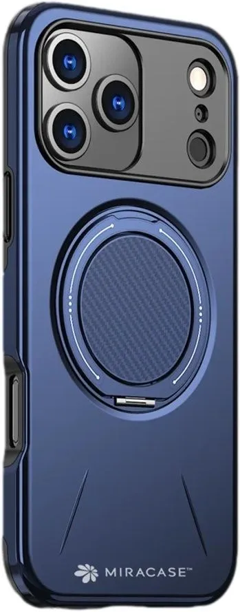 כיסוי ל-iPhone 17 Pro בצבע כחול דגם MiraMag מבית Miracase
