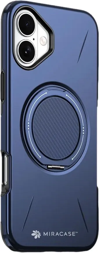 כיסוי ל-iPhone 16 בצבע כחול דגם MiraMag מבית Miracase
