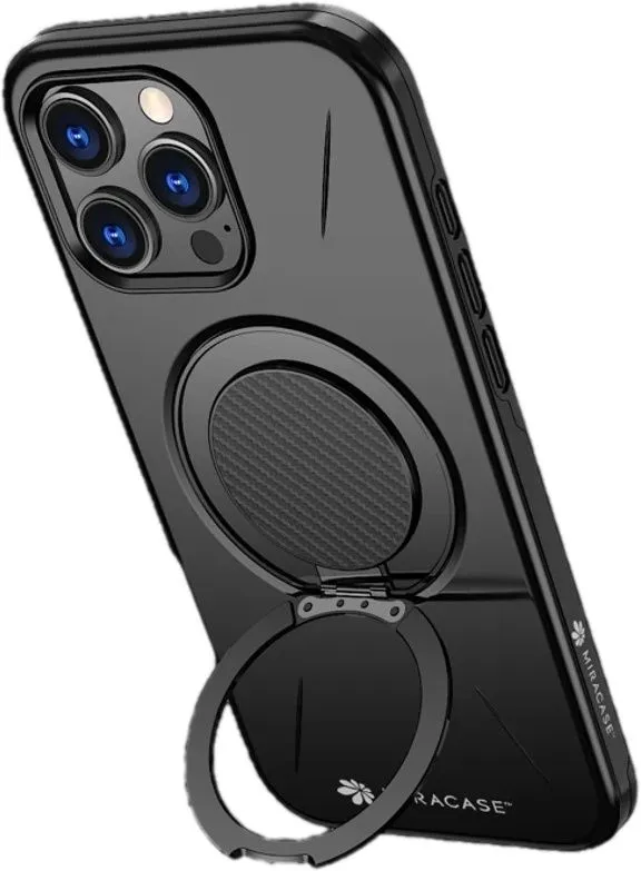 כיסוי ל-iPhone 16 Pro Max בצבע שחור דגם MiraMag מבית Miracase