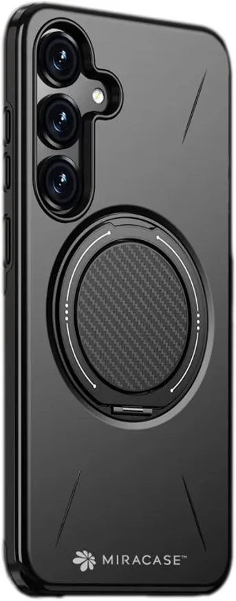 כיסוי ל-Samsung S25 בצבע שחור דגם MiraMag מבית Miracase