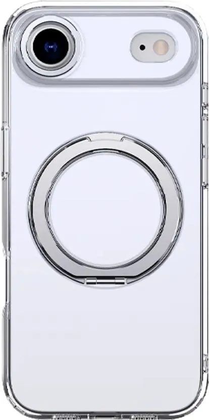 כיסוי ל-iPhone 17 Air בצבע שקוף דגם MiraRing מבית Miracase