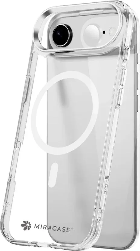 כיסוי ל-iPhone 17 Air בצבע שקוף דגם MiraSafe מבית Miracase