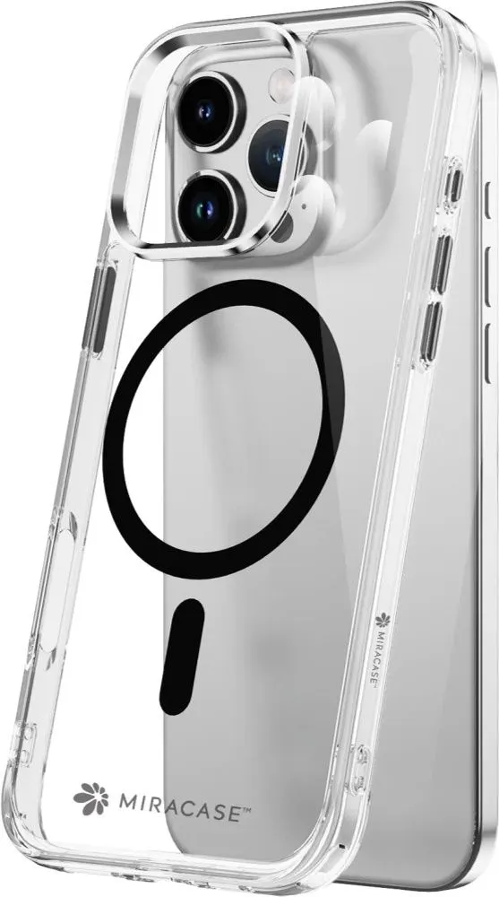 כיסוי ל-iPhone 16 Pro בצבע שחור דגם MiraSafe מבית Miracase