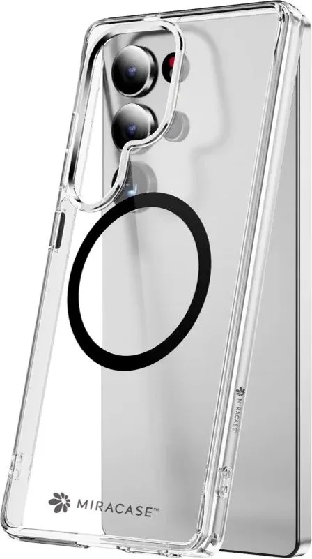 כיסוי ל-Samsung S25 Ultra בצבע שחור דגם MiraSafe מבית Miracase