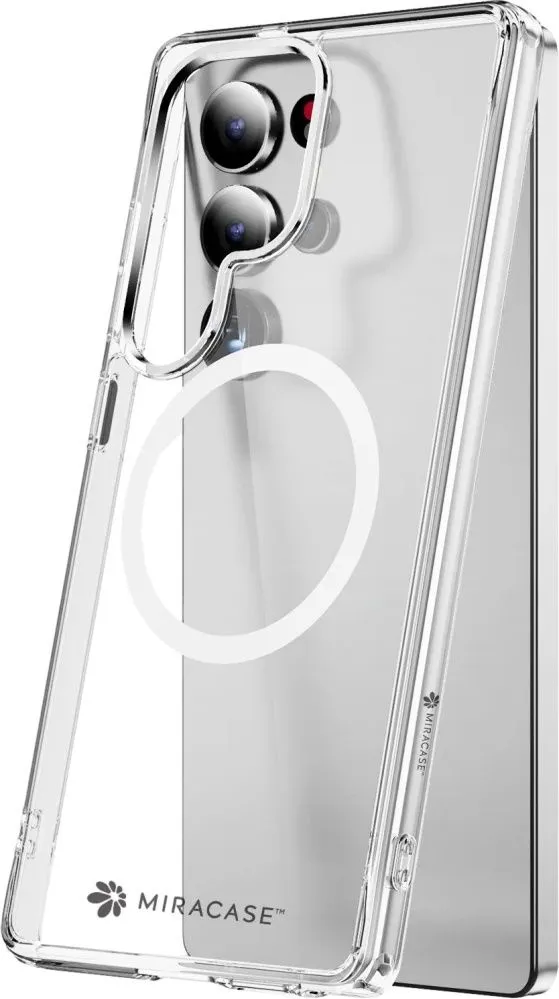 כיסוי ל-Samsung S25 Ultra בצבע שקוף דגם MiraSafe מבית Miracase