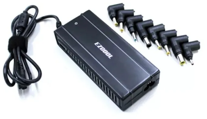 ספק כח אוניברסלי למחשבים ניידים עם חיבור USB וחיבור לרכב EZCool 90W AD-850